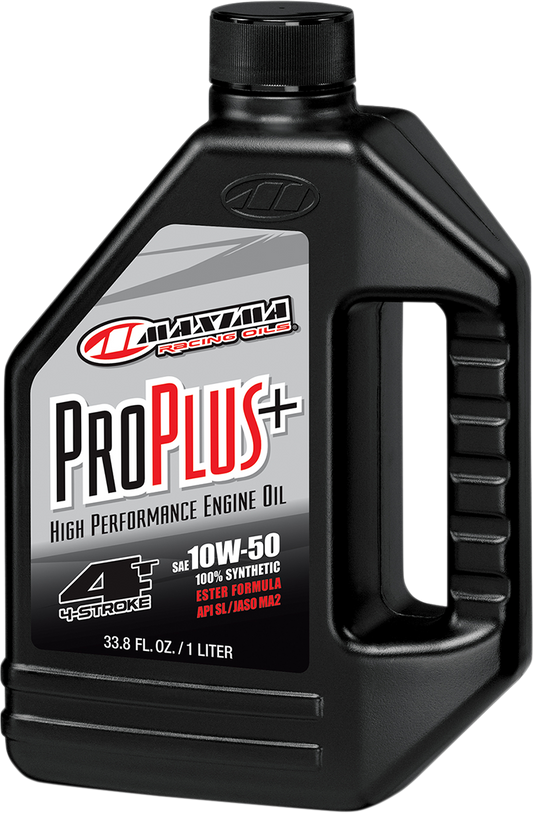Aceite Motor 10W-50 Maxima Pro Plus+ Synthetic 4T Motorcycle Engine Oil