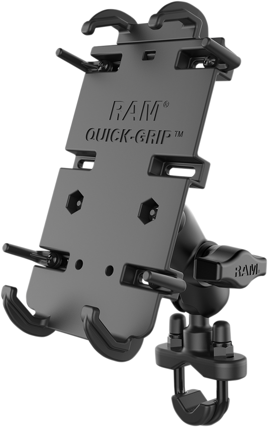 RAM Mount XL Quick Grip Phone Mount With U-Bolt Base RAM-B-149ZA-PD4