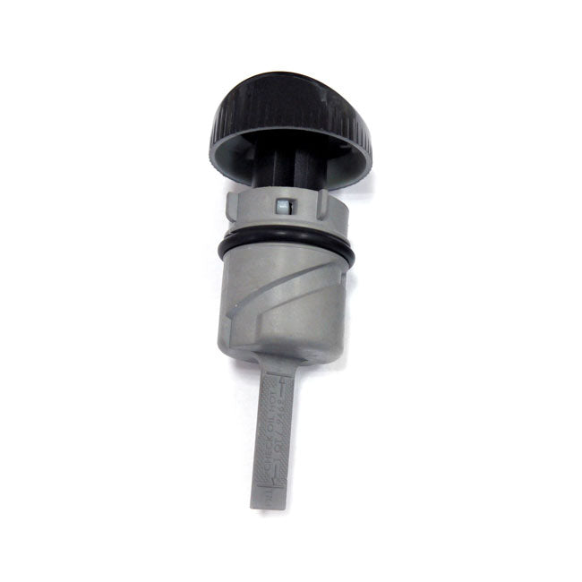 Oil Tank Dipstick Black fits Harley Davidson | UK