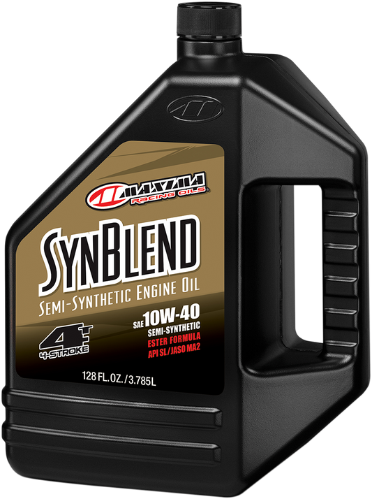 Aceite Motor 10W-40 Maxima SynBlend Semi-Synthetic 4T Engine Oil 1G