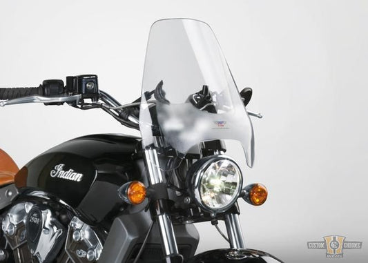 Deflector Quick-Set Windshield Clear For Harley-Davidson