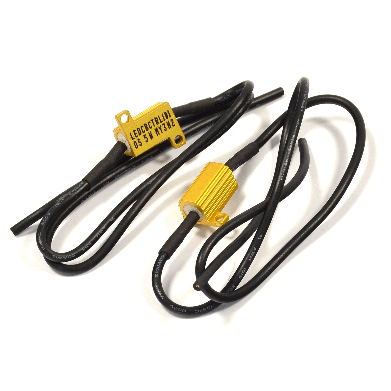 Resistance Cable LED Lights Can Bus Driving – California Motorcycles