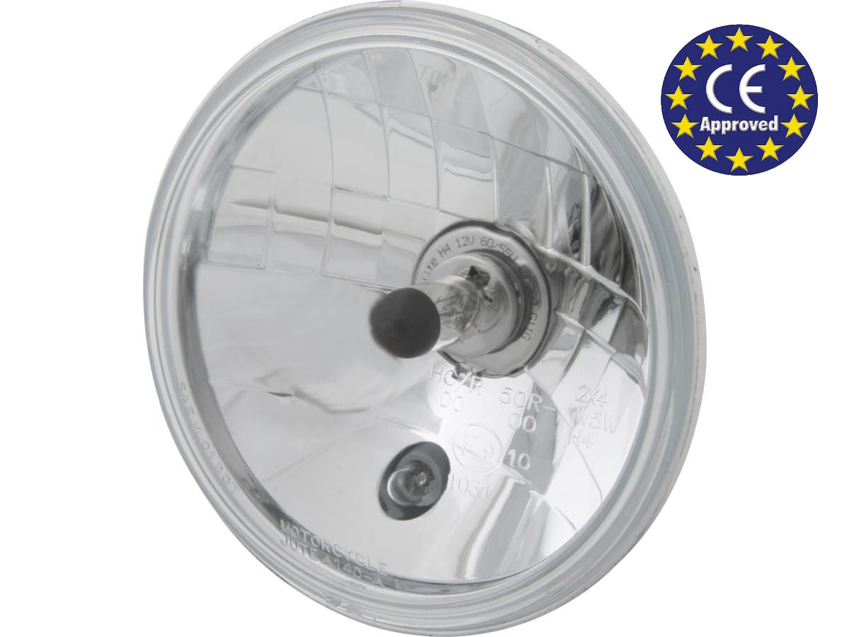Approved Clear Headlight Lens for Harley-Davidson 5-3/4