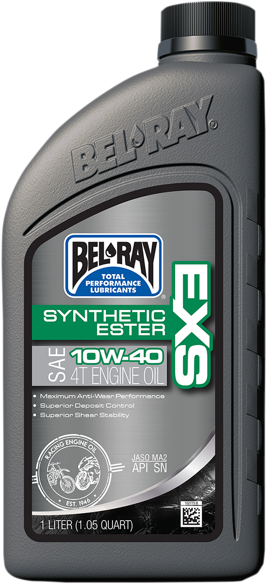 Aceite Motor 10W-40 Bel-Ray EXS Synthetic Ester 4T Motorcycle Engine Oil
