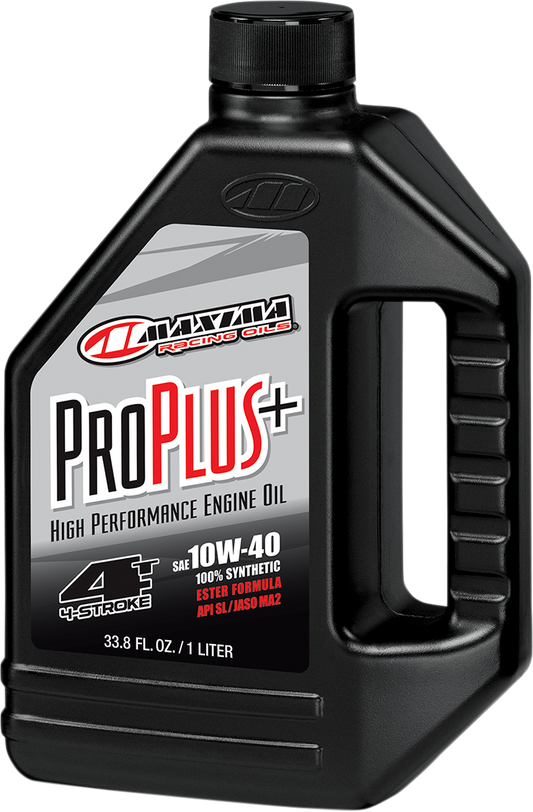 Aceite Motor 10W-40 Maxima Pro Plus+ Synthetic 4T Motorcycle Engine Oil