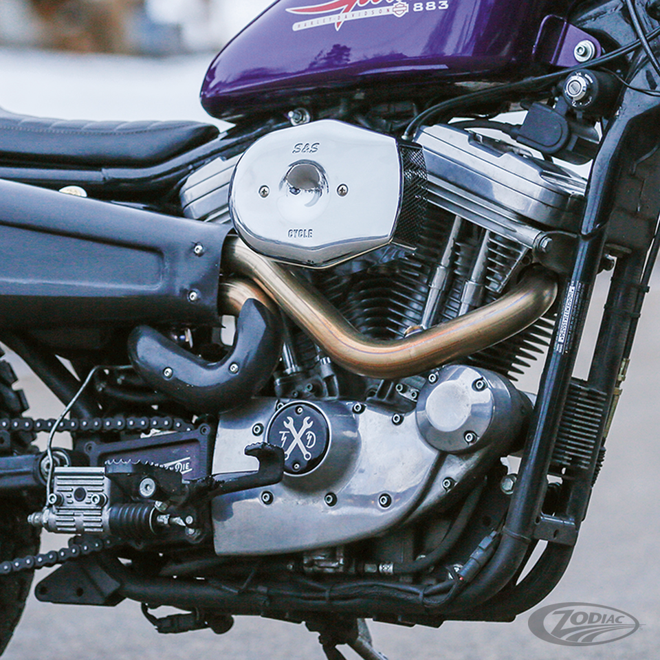 S&S Stealth Tribute Chrome A/C cover For Harley-Davidson S&S Stealth Tribute Chrome A/C cover For Harley-Davidson