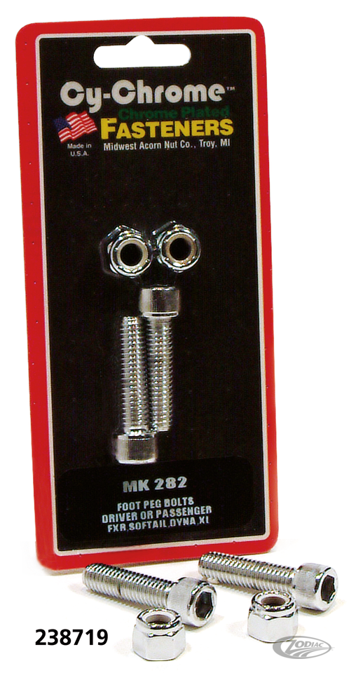 harley passenger peg bolts