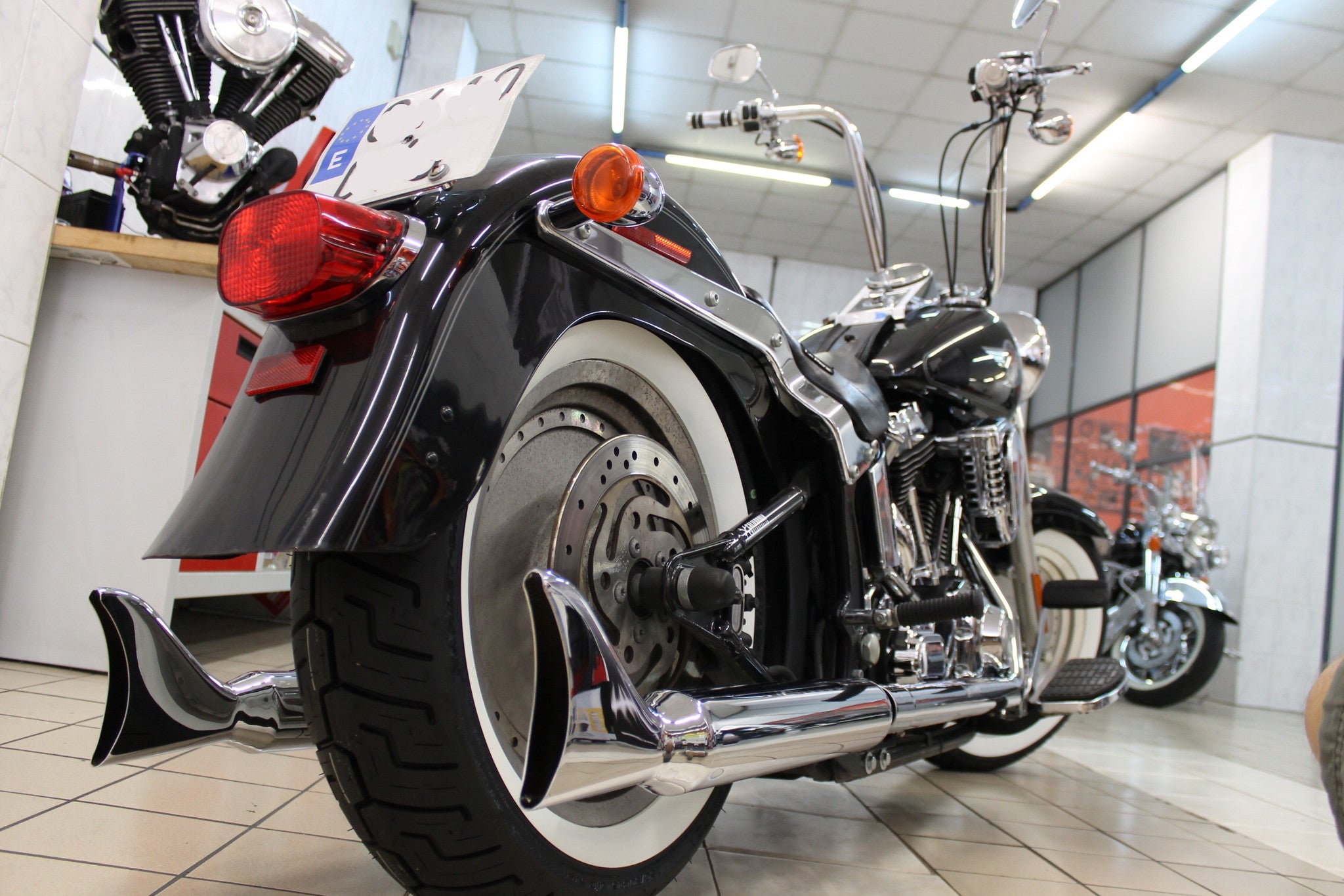 Sustitución de los escapes originales Harley-Davidson