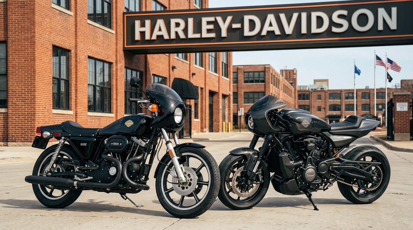 ¿El retorno Cafe Racer? Harley-Davidson innova con el concepto RMCR