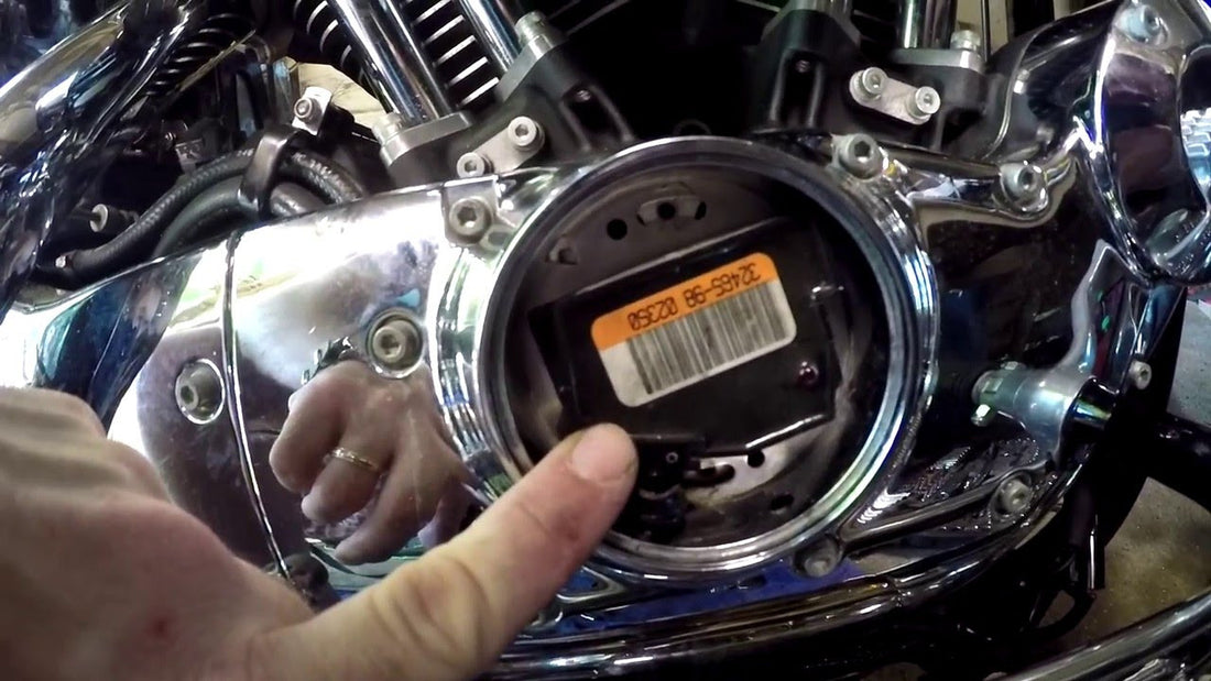 Instalación y ajuste del encendido Harley-Davidson