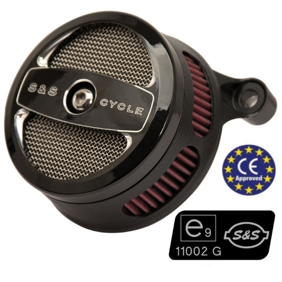 Filtros de aire S&S Stealth homologados para Harley-Davidson