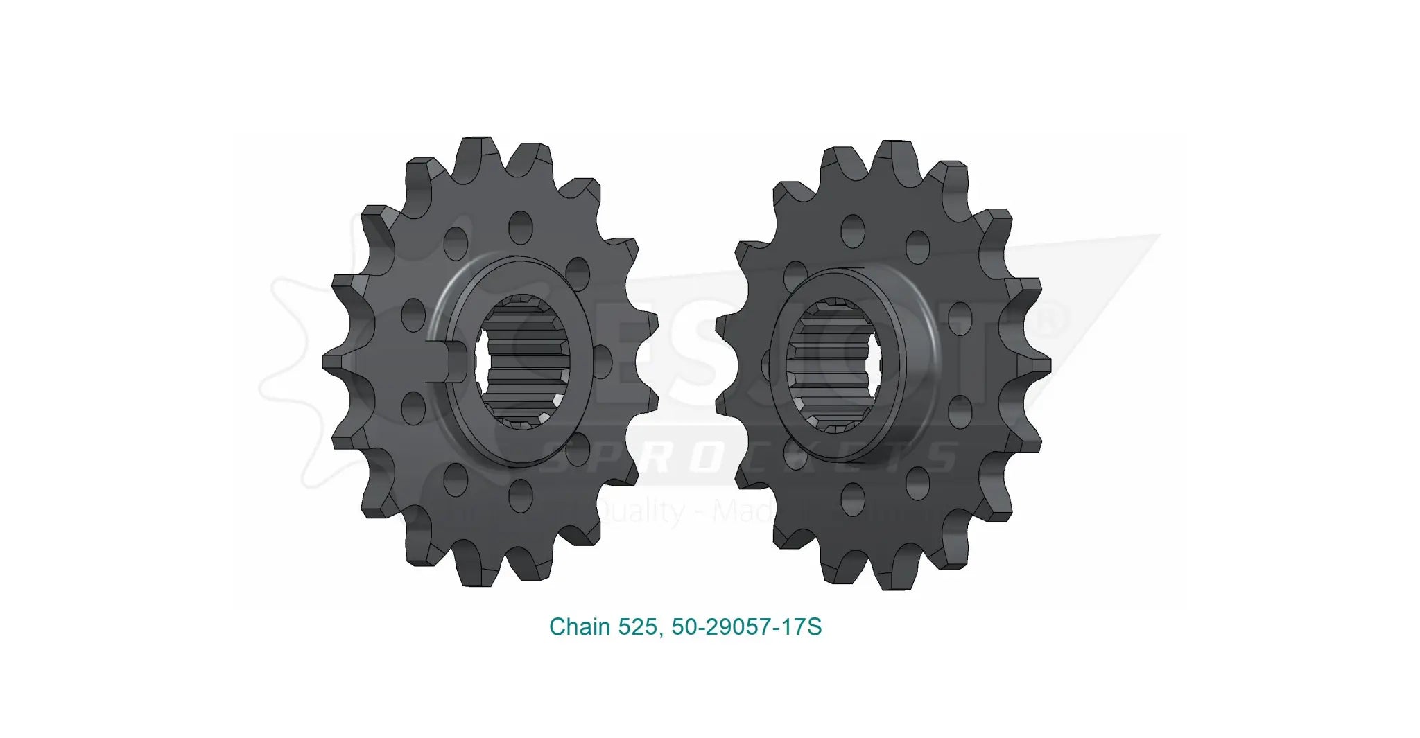 525 17T Front Sport Sprocket for Indian