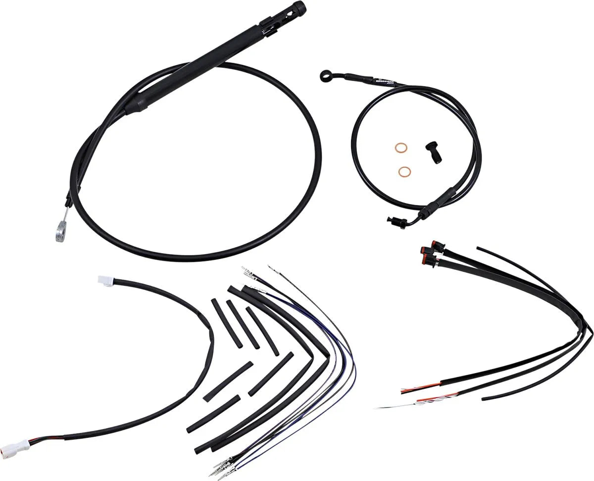 Kit Cables Manillar Para Harley-Davidson Softail M8 14" Handlebar Cable Control Kit