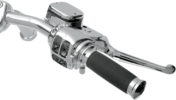 Chrom-Lenker-Steuerungskit mit mechanischer Kupplung für Harley-Davidson