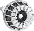 Kit filtro de aire Inverted Series 15 Spoke cromado para Harley Davidson- FLTR/FLHX 23-25