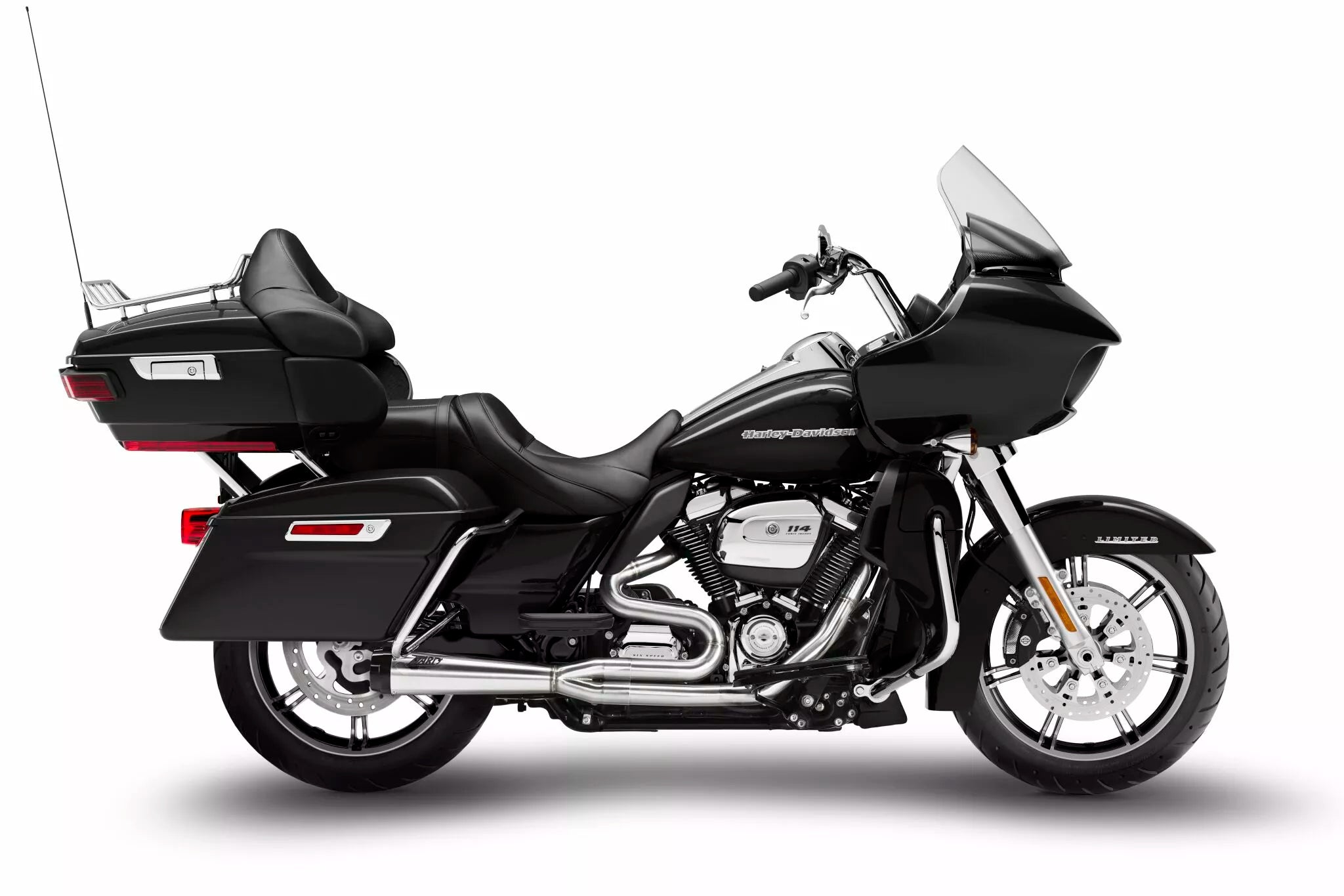 Escape Para Harley-Davidson 2-En-1 Zard Pulido Touring (Street Glide / Road King / Road Glide) 17-23