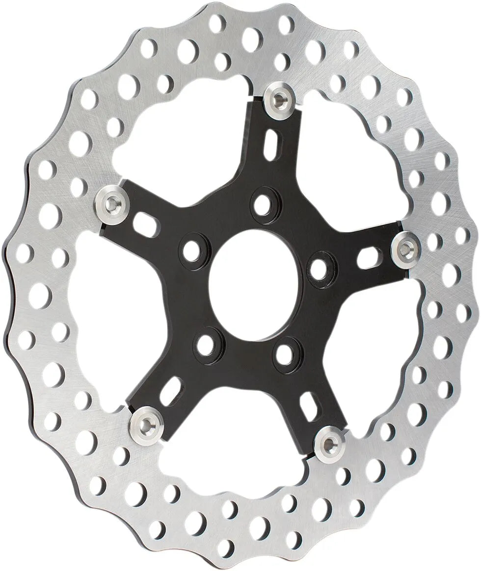 Disco de freno flotante Arlen Ness Jagged 11.5" para Harley-Davidson