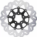 Gloss Black Wave Floating Brake Disc for Harley Davidson