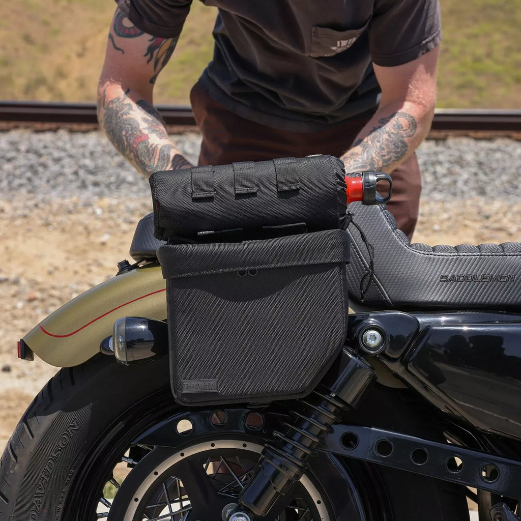 Trashin Essential Mini 8L Satteltaschen für Harley Davidson