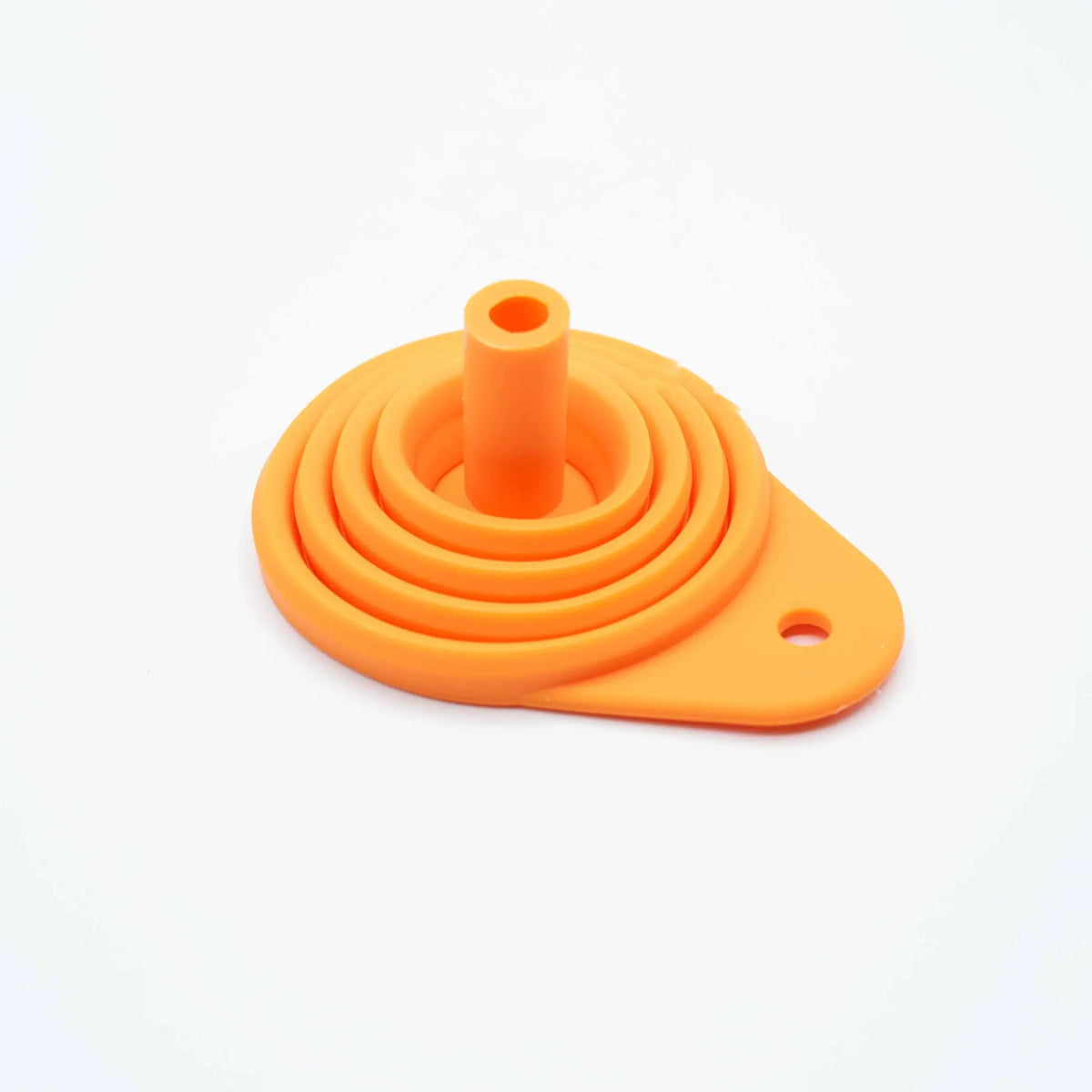 Embudo de silicona flexible/plegable para moto