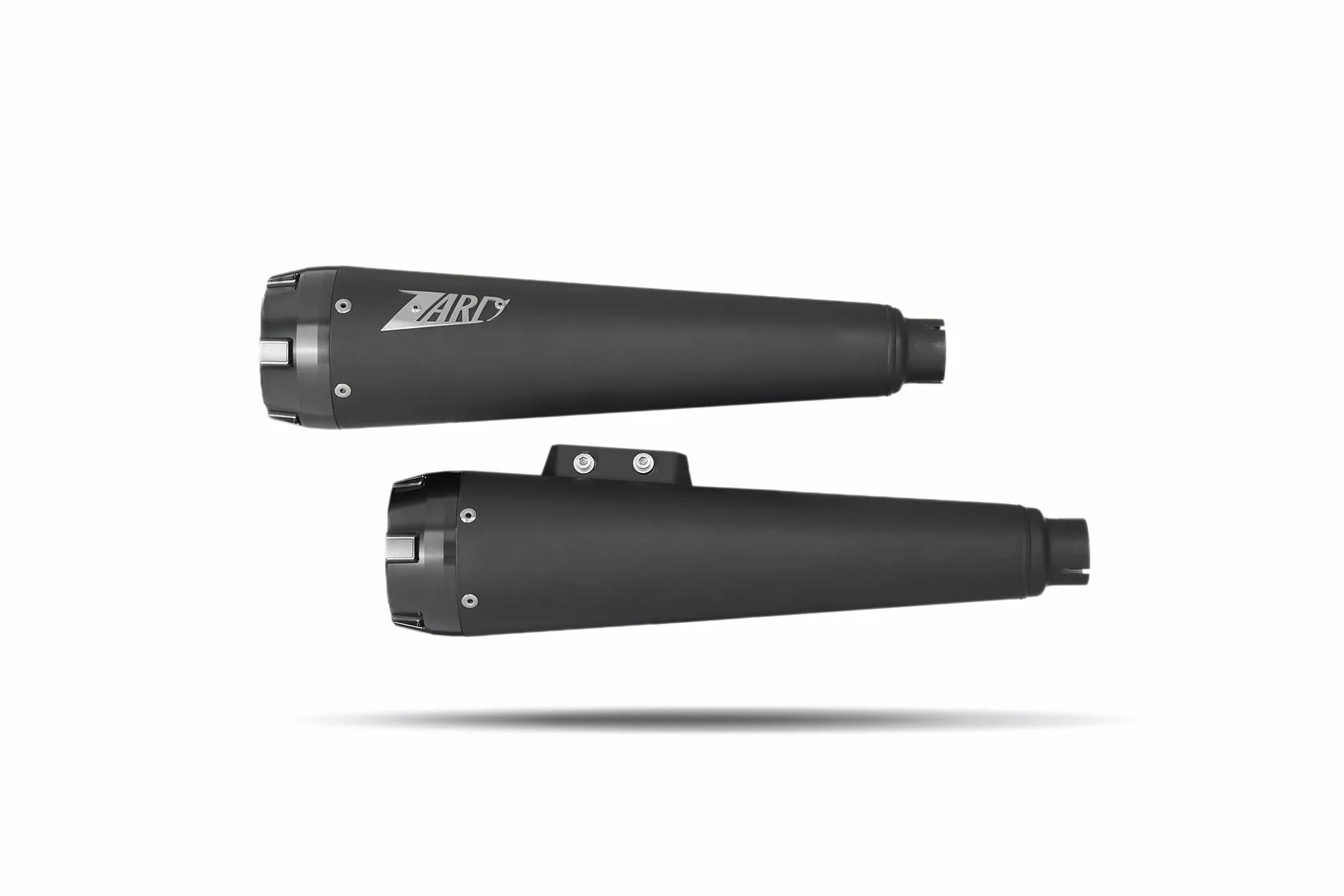 Silenciadores Slip-On E4/E5 Cónico Negro Para Harley Davidson Softail M8 17-24