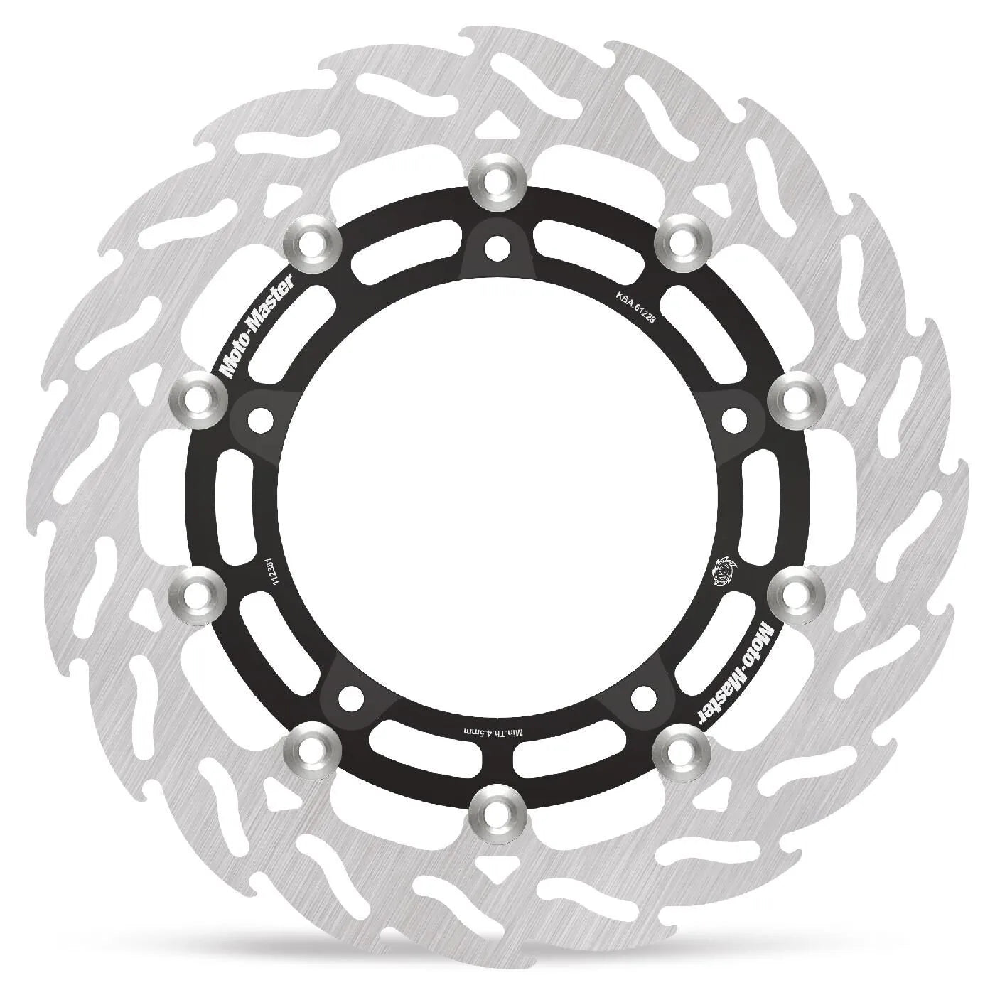 Flame Series floating front right brake disc for Aprilia
