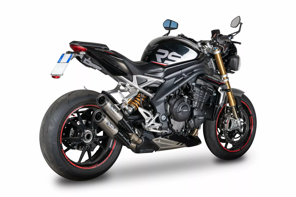 Slip-On Dyno-Schalldämpfer für Triumph Speed Triple 1200 RS/RR 21-24