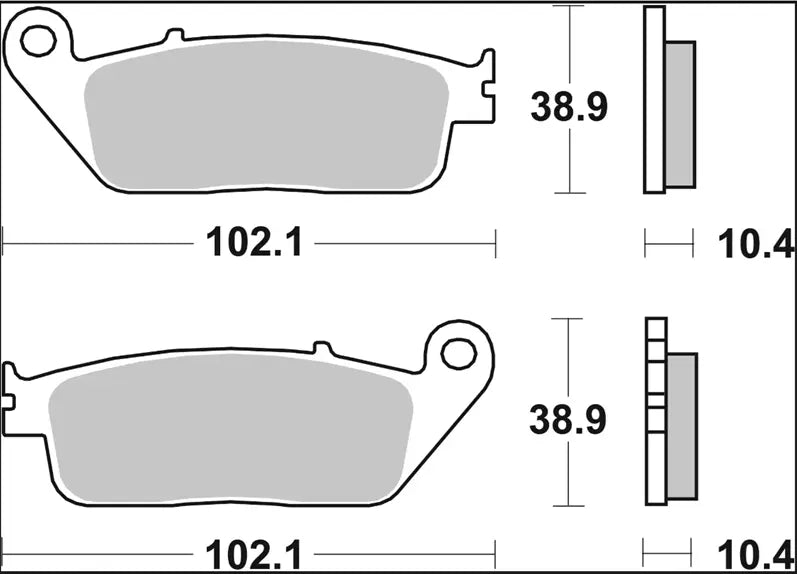 BRAKE PAD GENUINE CARBON CERAMIC PRIME LINE Brake PAD CC CAR/CER FR