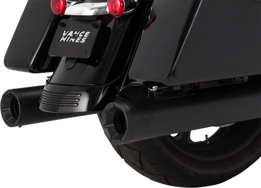 Escape Vance & Hines Eliminator 400 Negro Para Harley-Davidson Touring