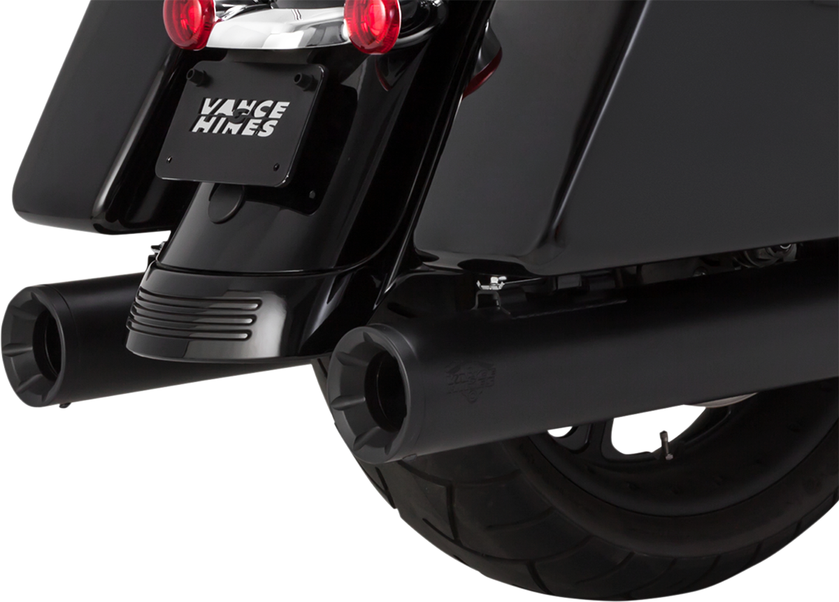 Escape Vance & Hines Eliminator 400 Negro Para Harley-Davidson Touring