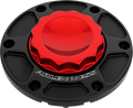 Red 12-Point Fuel Cap for Harley Davidson FLT 24-Up