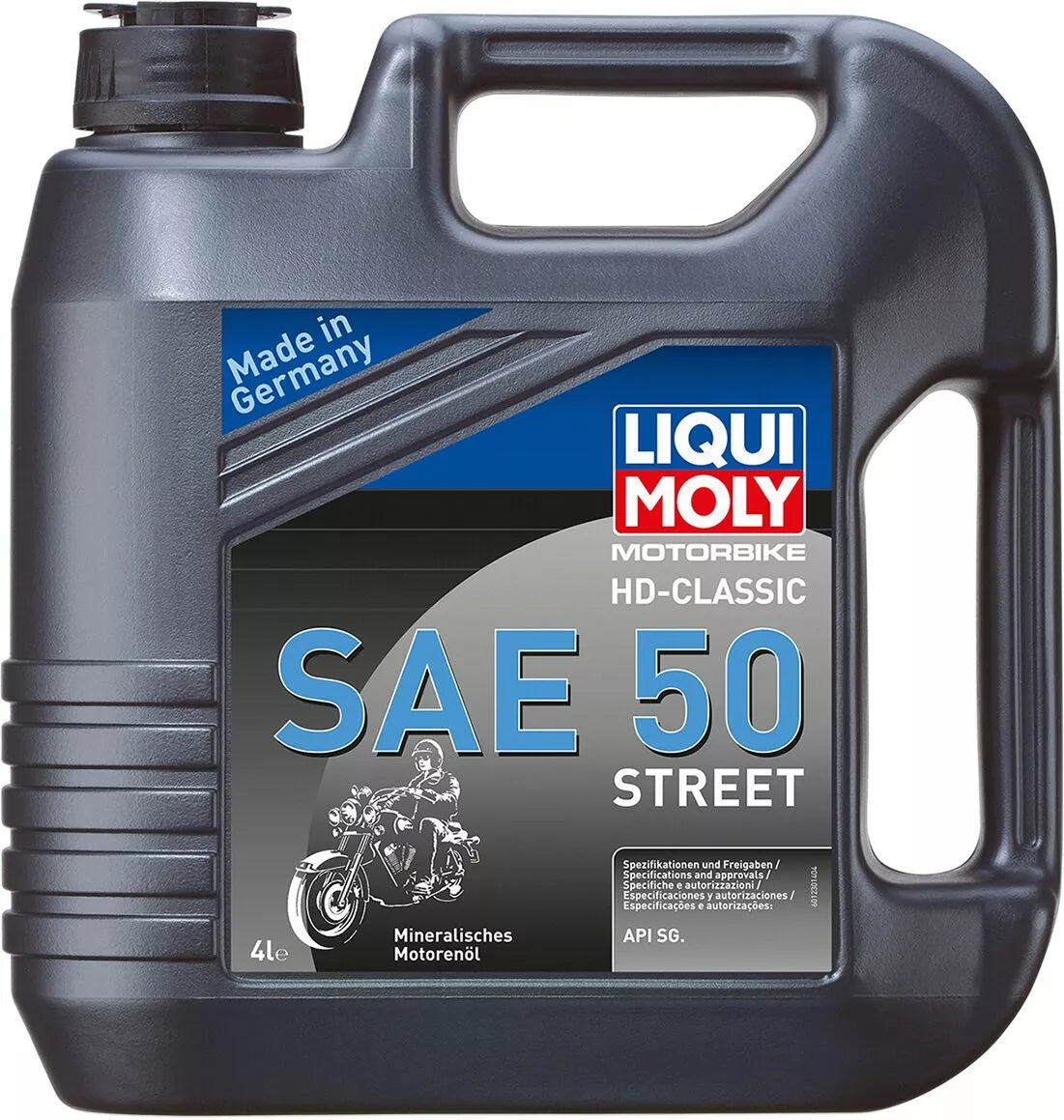 Aceite Para Harley-Davidson Liqui Moly H-D Classic SAE 50 4 Litros