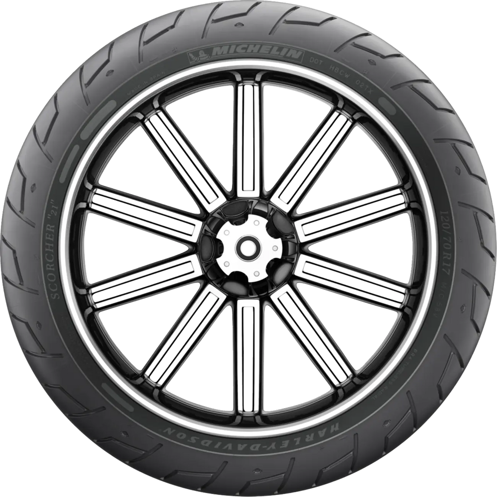 Neumático delantero Scorcher 21 SCHR21 F 120/70R17 58V TL para Harley Davidson