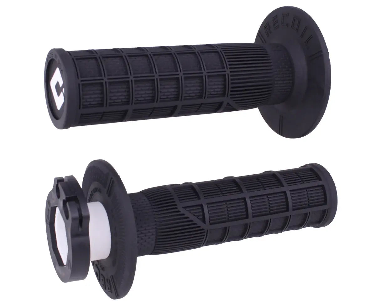 Puños Recoil SX-MX Lock-On negros para Supercross/Motocross