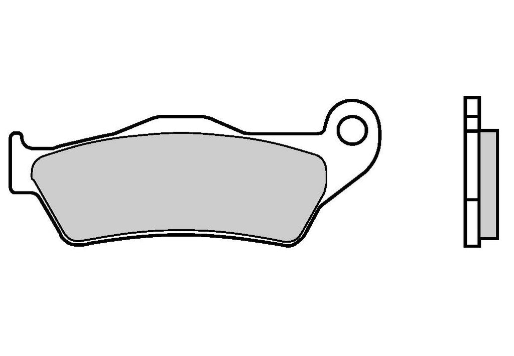 Pastillas Freno Trasero Sinterizadas Brembo 07BB04SP Para Harley-Davidson Street XG