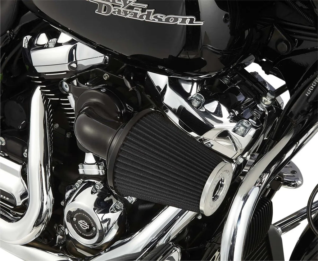 Monster Sucker Schwarzer Luftfilter für Harley Davidson TC 00-17