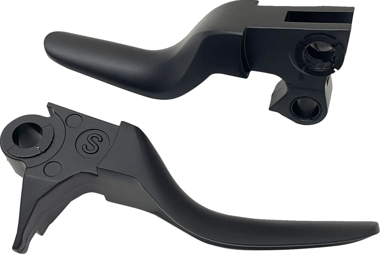 Black Short Levers for Harley Davidson 96-17 Big Twin