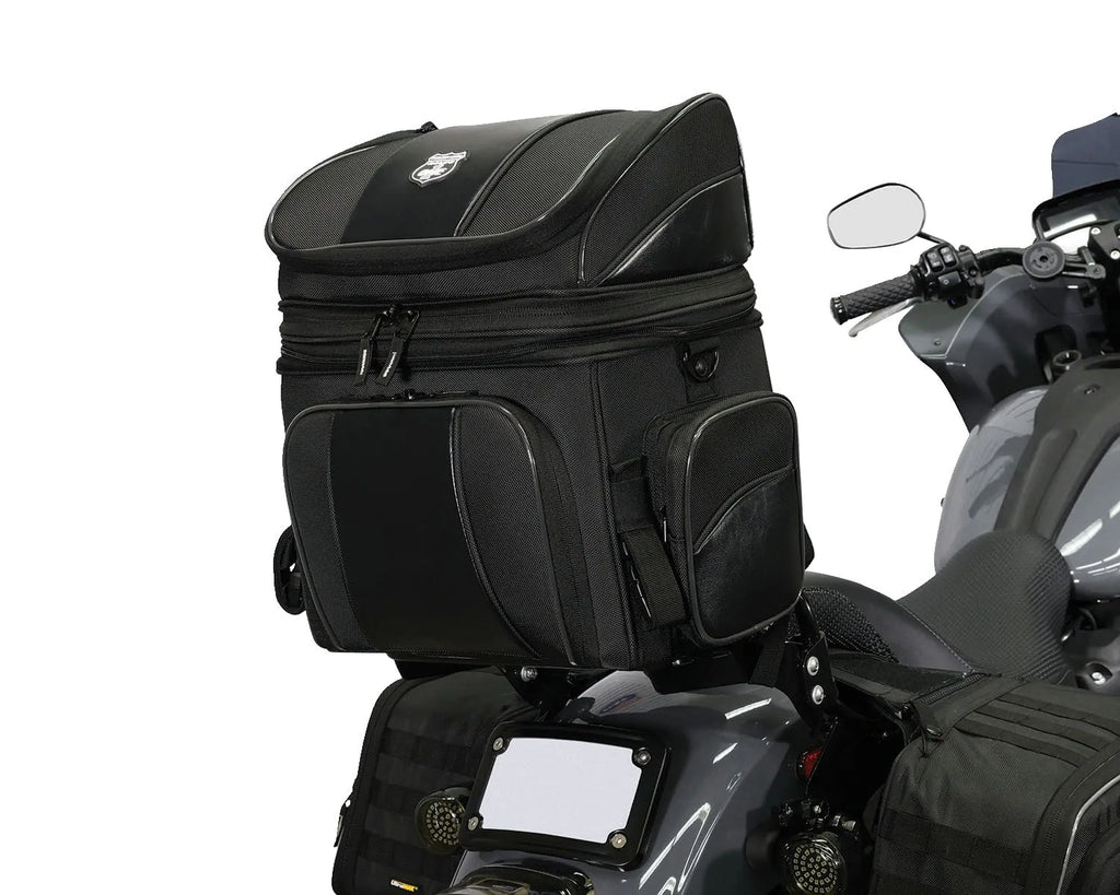 Getaway 2.0 Backrest/Luggage Rack Bag for Harley Davidson