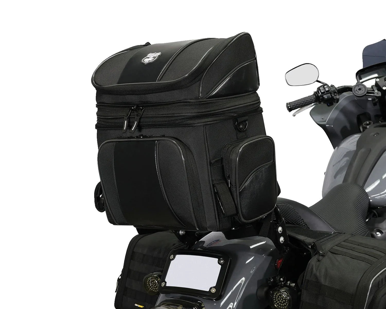 Getaway 2.0 Backrest/Luggage Rack Bag for Harley Davidson