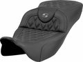 Roadsofa LS Seat - Gray - Ext For Harley-Davidson FLT 08-Up