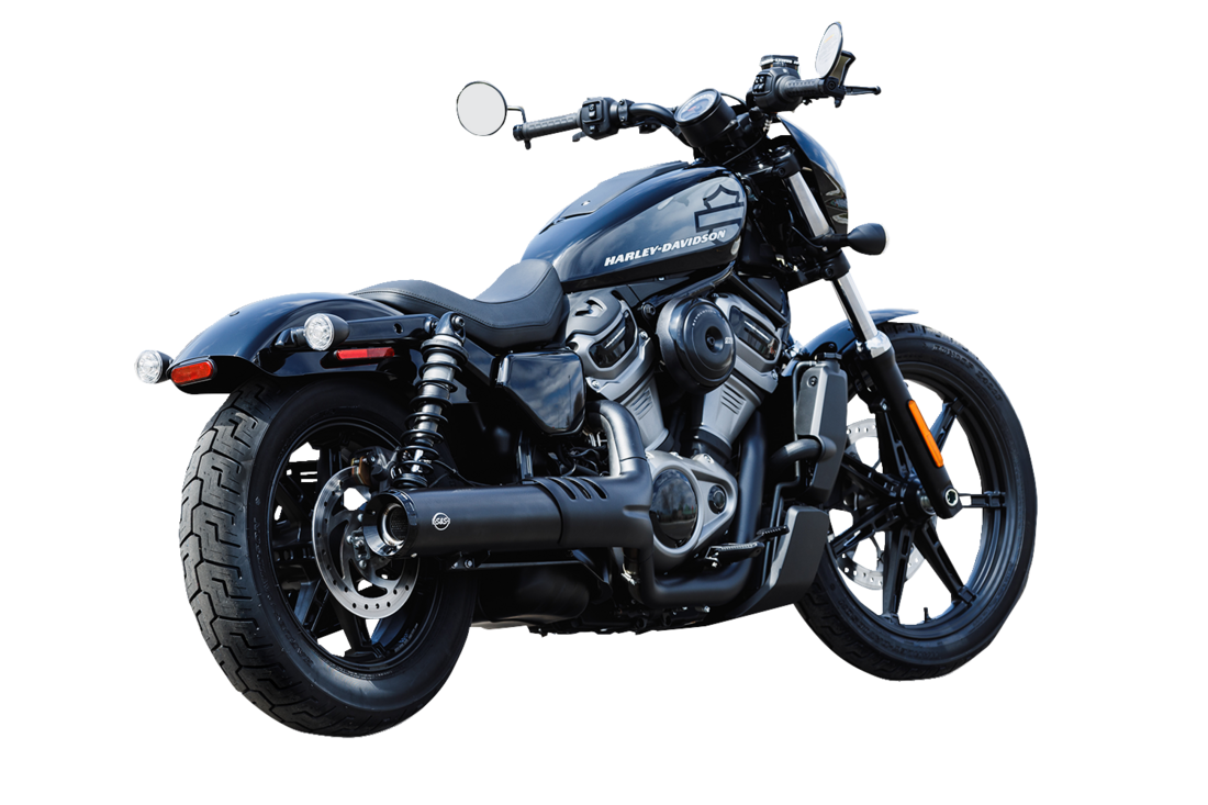 Zugelassener Auspuff für Harley-Davidson Sportster Nightster S&amp;S Grand National