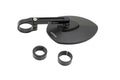 Black Hexagon Side View Rearview Mirror for Harley Davidson