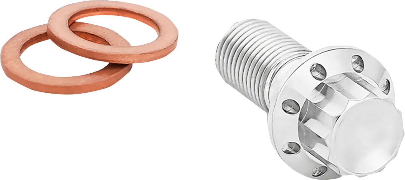 Tornillo banjo Pulido 12 puntos 3/8-24  para Harley Davidson - FLT 00-07