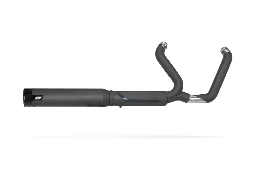 Escape Zard 2:1 negro para Harley Davidson Softail