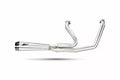 Polished Zard 2:1 Exhaust for Harley-Davidson Softail 17-24