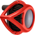 Red Clear Tear air filter kit for Harley Davidson FLTR/FLHX