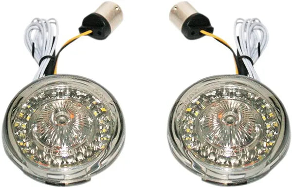 ProBEAM PB-AW-ECE-1156 Amber/White Dynamic Ringz For Harley-Davidson