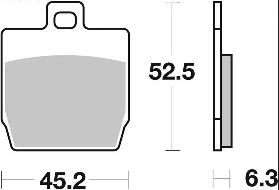 Pastilla de freno para CPI, MBK, Quadro, Yamaha