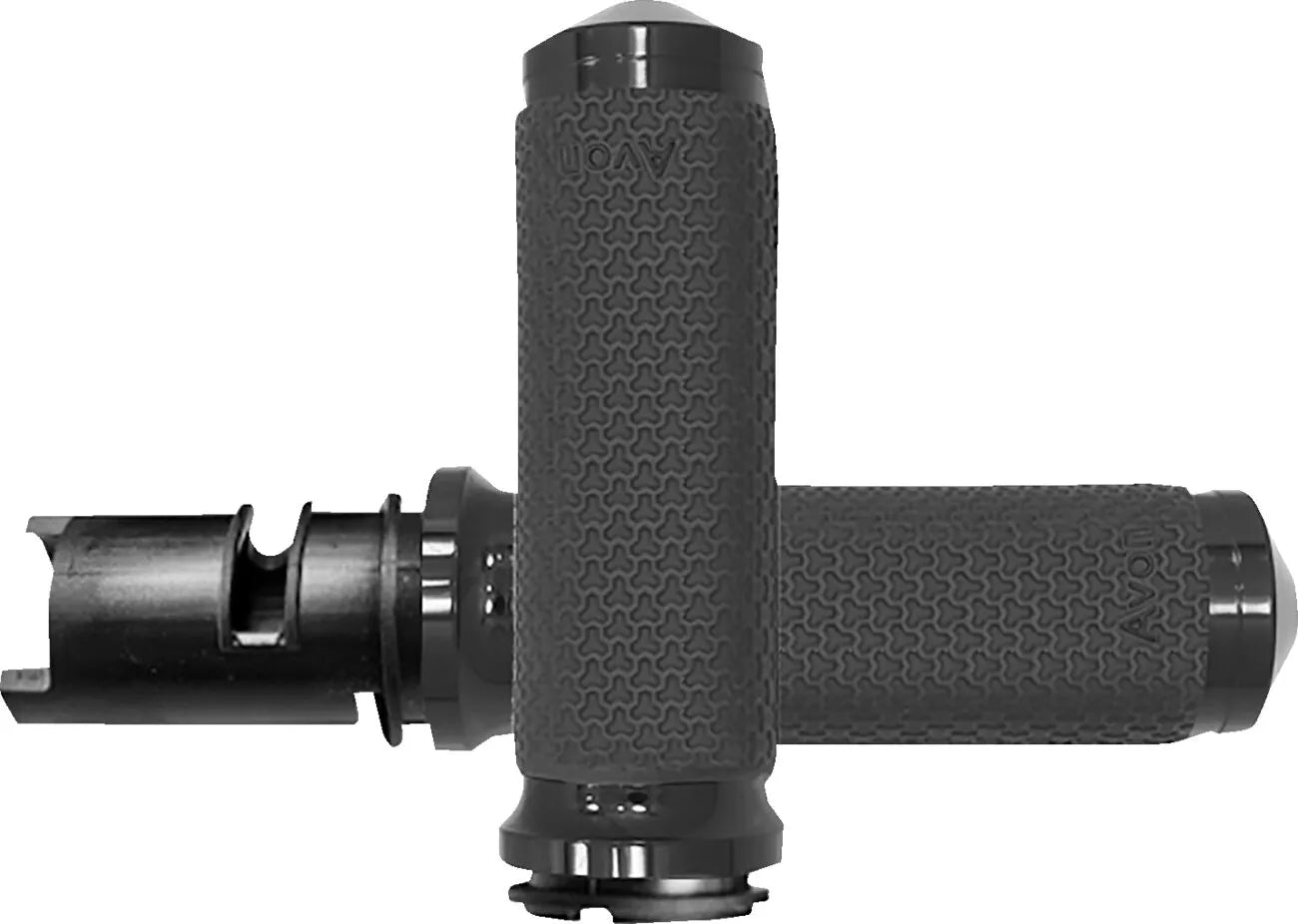 GRIPS MEMORY FOAM MITTEL SCHWARZ ELOXIERT TBW