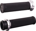 Ruffian Lock-On Street Griffe Schwarz/Silber für Harley Davidson